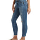 Calça jeans skinny feminina Silver Jeans Co. Most Wanted, cintura alta, azul, tamanho 31x27