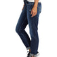 Calça jeans feminina slim fit boyfriend da Silver Jeans Co., azul, tamanho 31x29