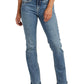 Calça jeans feminina Suki Slim Fit Bootcut da Silver Jeans Co., azul, tamanho 29x33