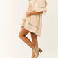 Entro - Neck Tie Half Sleeve Dress