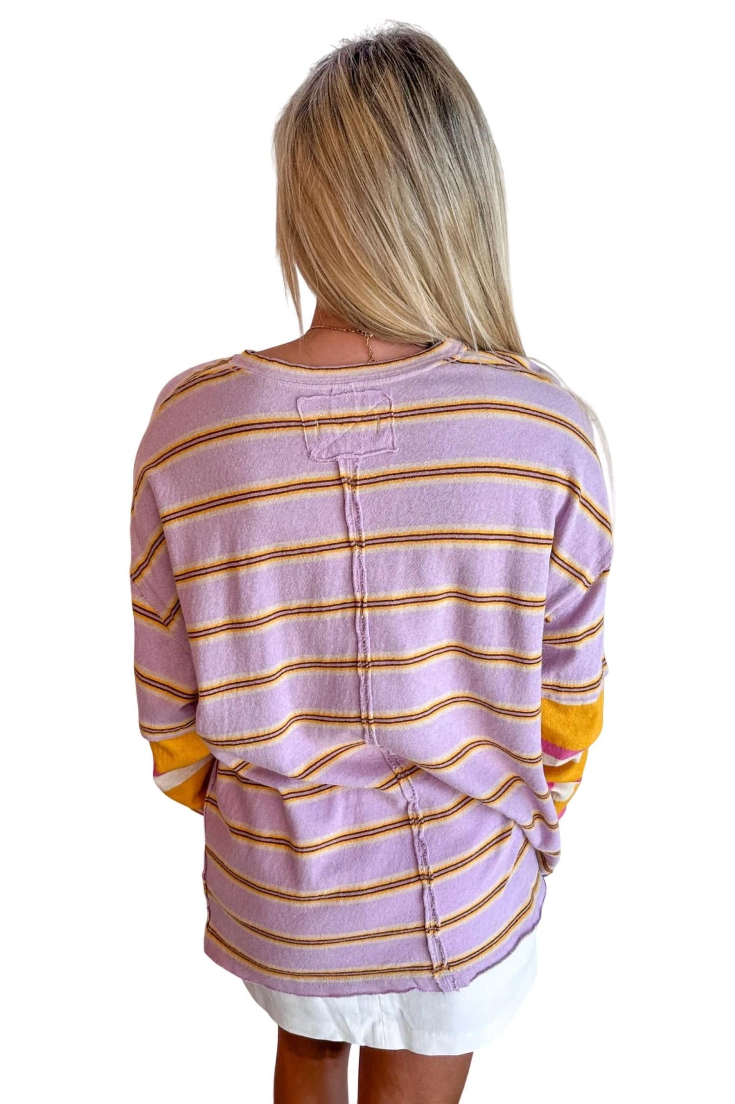 Free People - Nina Stripe Long Sleeve