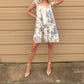 Aureum - Caroline Toile Ruffle Mini Dress