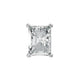 Aamiaa - Women's Radiant Shape 4 Prong Push Back Studs
