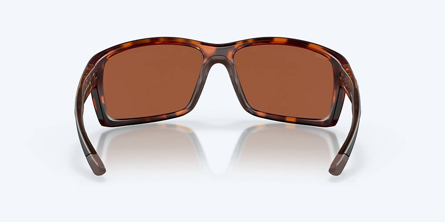 Costa Del Mar - Reefton Matte Retro Tortoise Sunglasses