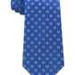Gravata de seda Kenneth Cole Brandon Classic Dot Masculina Azul Tamanho Regular