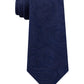 Gravata de seda Paisley com textura rica masculina Michael Kors, azul, tamanho regular