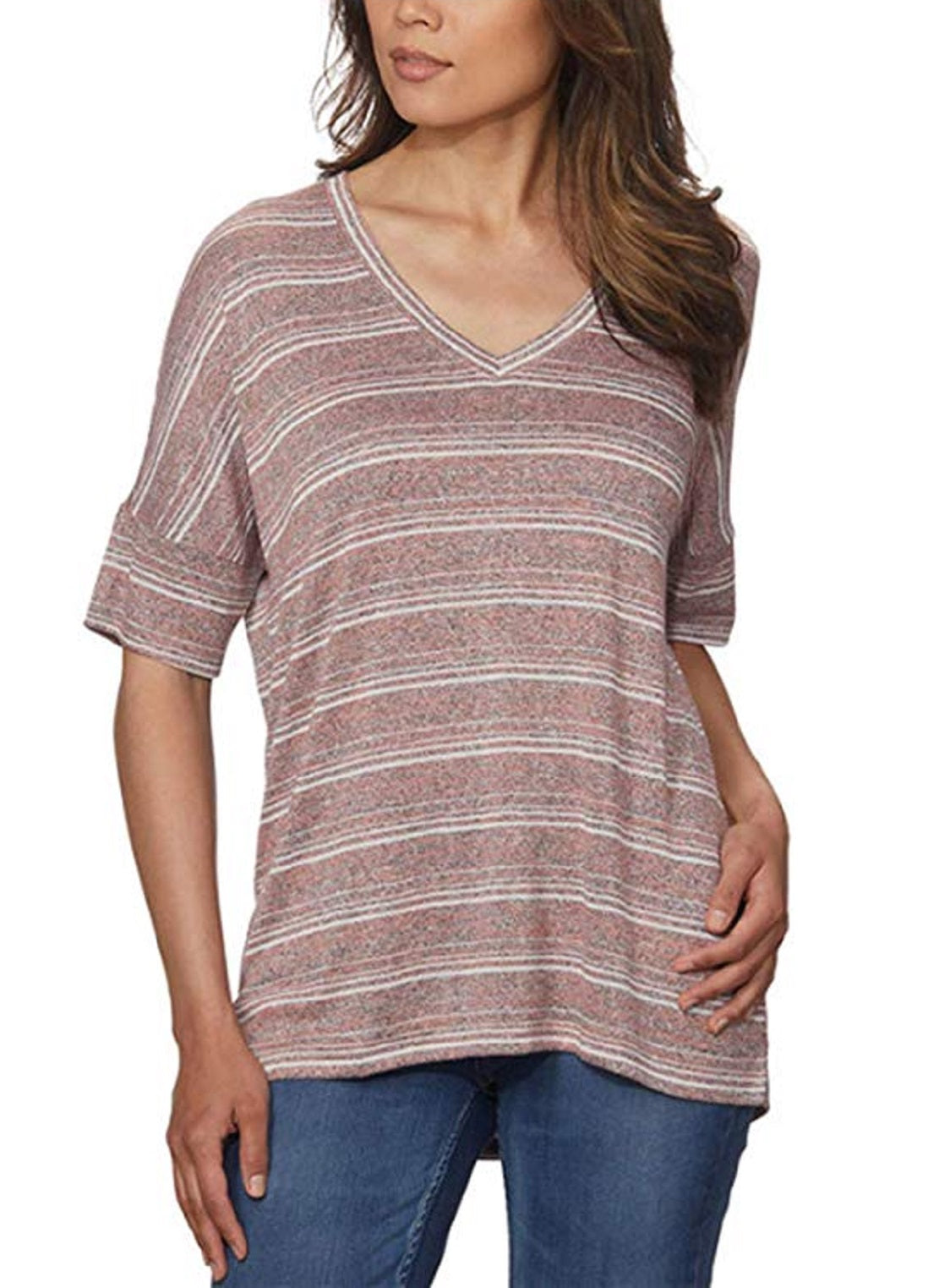 Blusa de malha feminina Calvin Klein vermelha tamanho pequeno