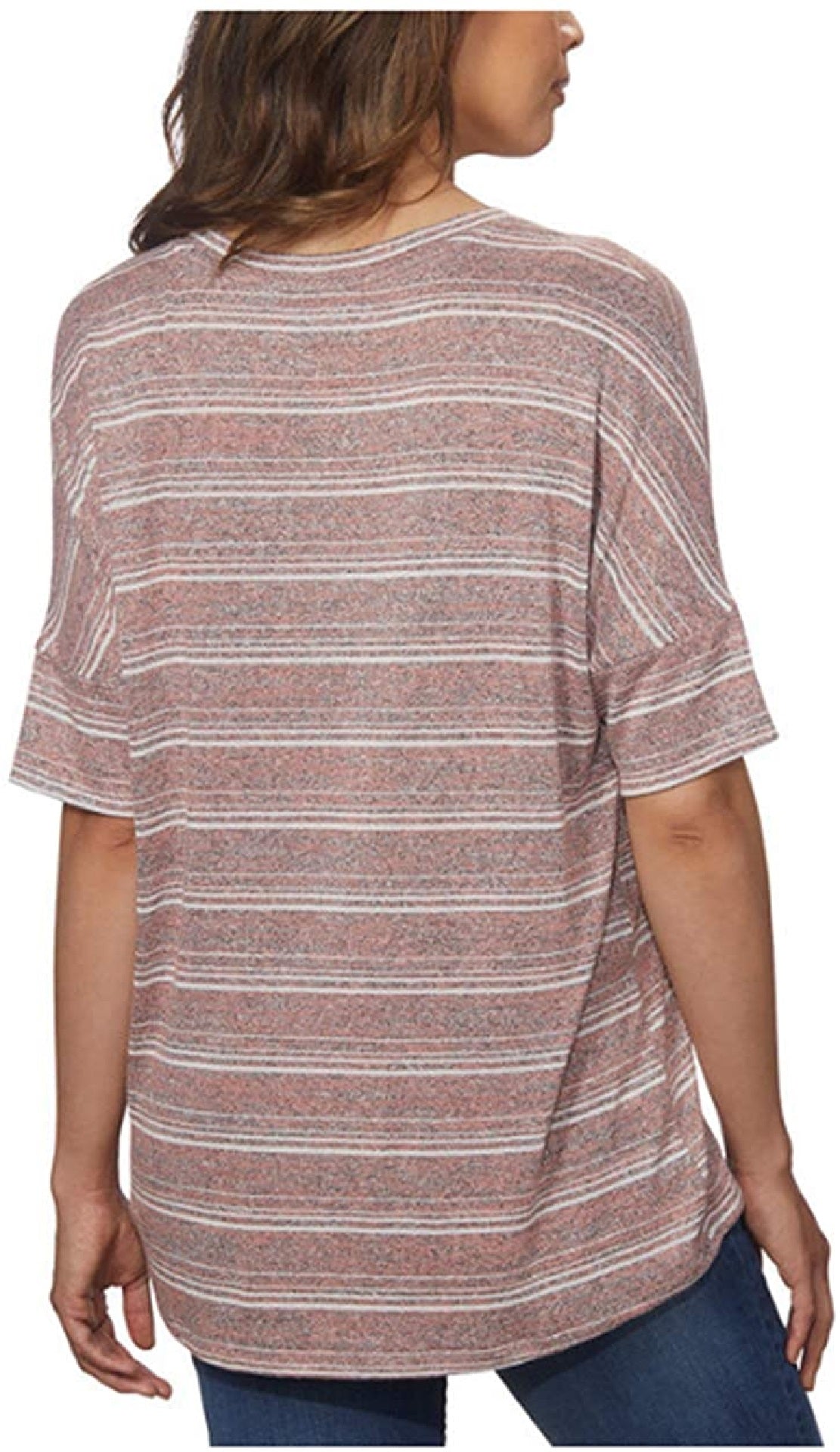 Blusa de malha feminina Calvin Klein vermelha tamanho pequeno