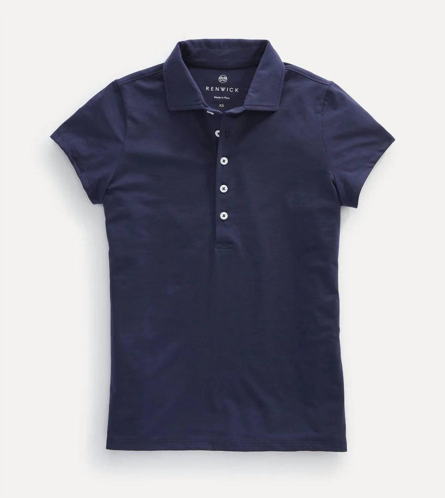Renwick - Solid Short Sleeve Stretch Polo Top