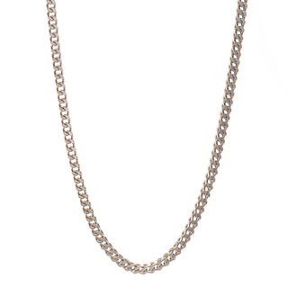 Colar de corrente Franco de 24" em aço inoxidável bicolor Invicta Jewelry