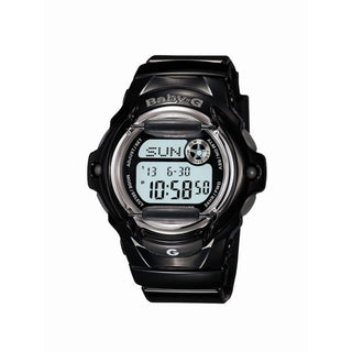 Casio 42mm Baby-G Quartz Stop Watch Resin Strap Watch