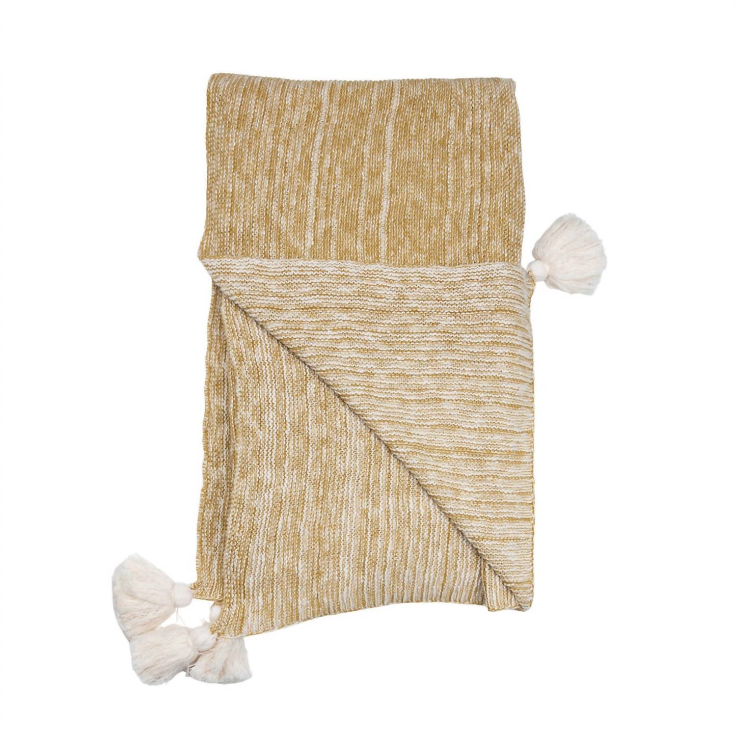 Howard'S - Marled Knit Throw Blanket