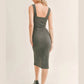 Sage The Label - City Girl Midi Knit Dress