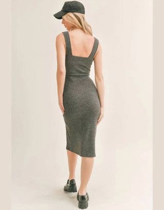 Sage The Label - Vestido Midi de Malha City Girl
