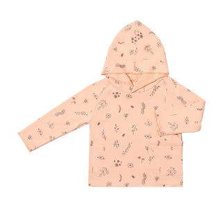 Ettie + H - Girl's Demelza Floral Hooded Top