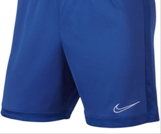 Calções de jogo de futebol Nike Dri Fit Academy para homem, azul, tamanho grande