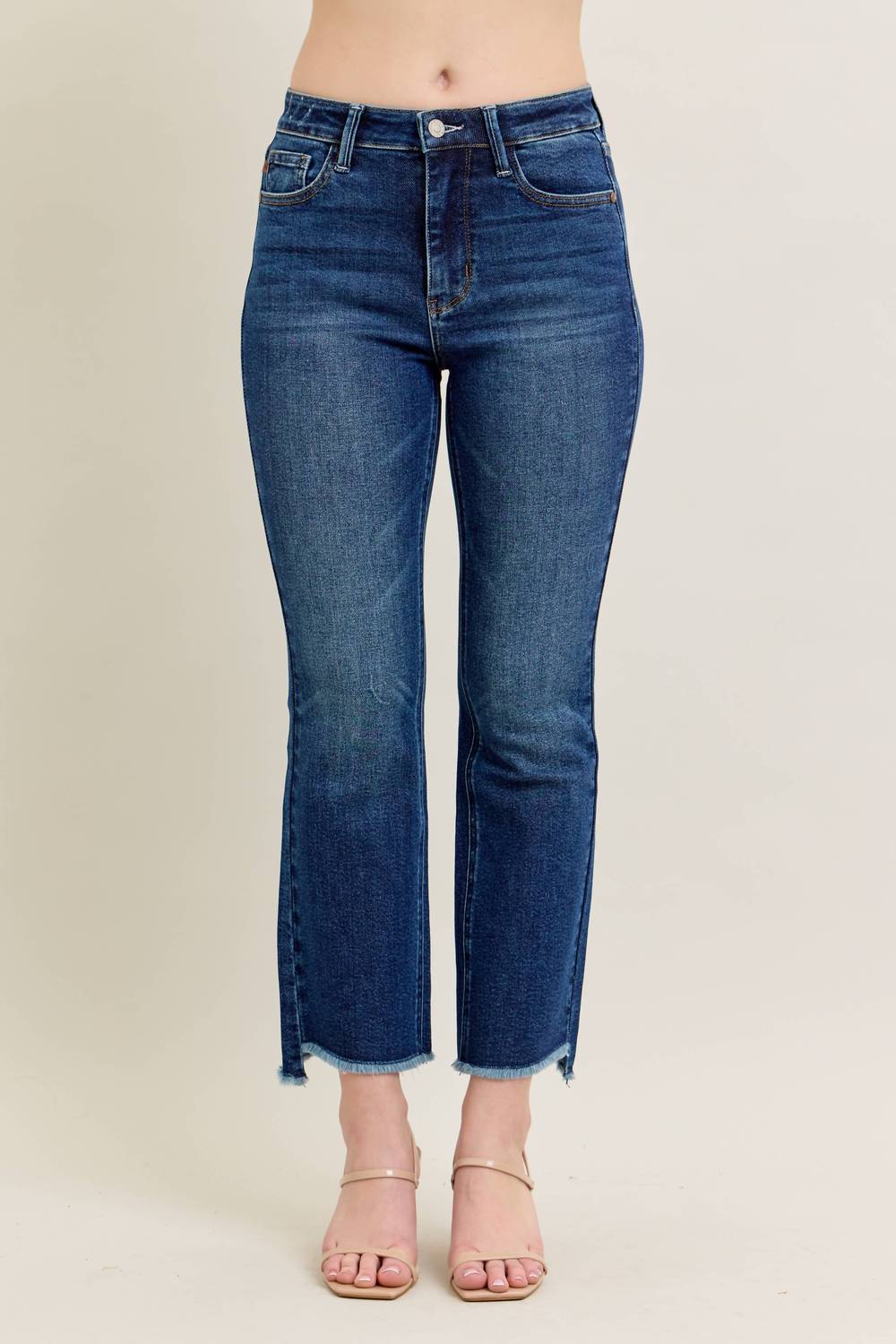Judy Blue - Iris High Waisted Dark Wash Kick Flare Jeans