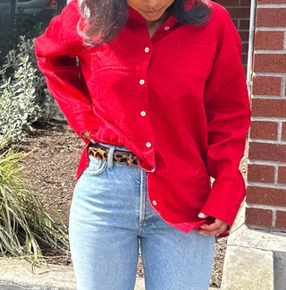 Donni. - Linen Relaxed Shirt