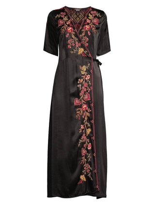 Johnny Was - Vestido envelope feminino Lilith