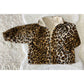 Lulu Clothes - Girl's Leopard Print Fleece Jacket