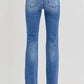 Risen - High Rise Ankle Straight Jeans