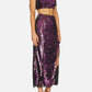 Free People - Star Bright Sequin High Slit Fairy Midi Skirt