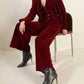 Freemarket - Coy Charm Velvet Wide Leg Pant