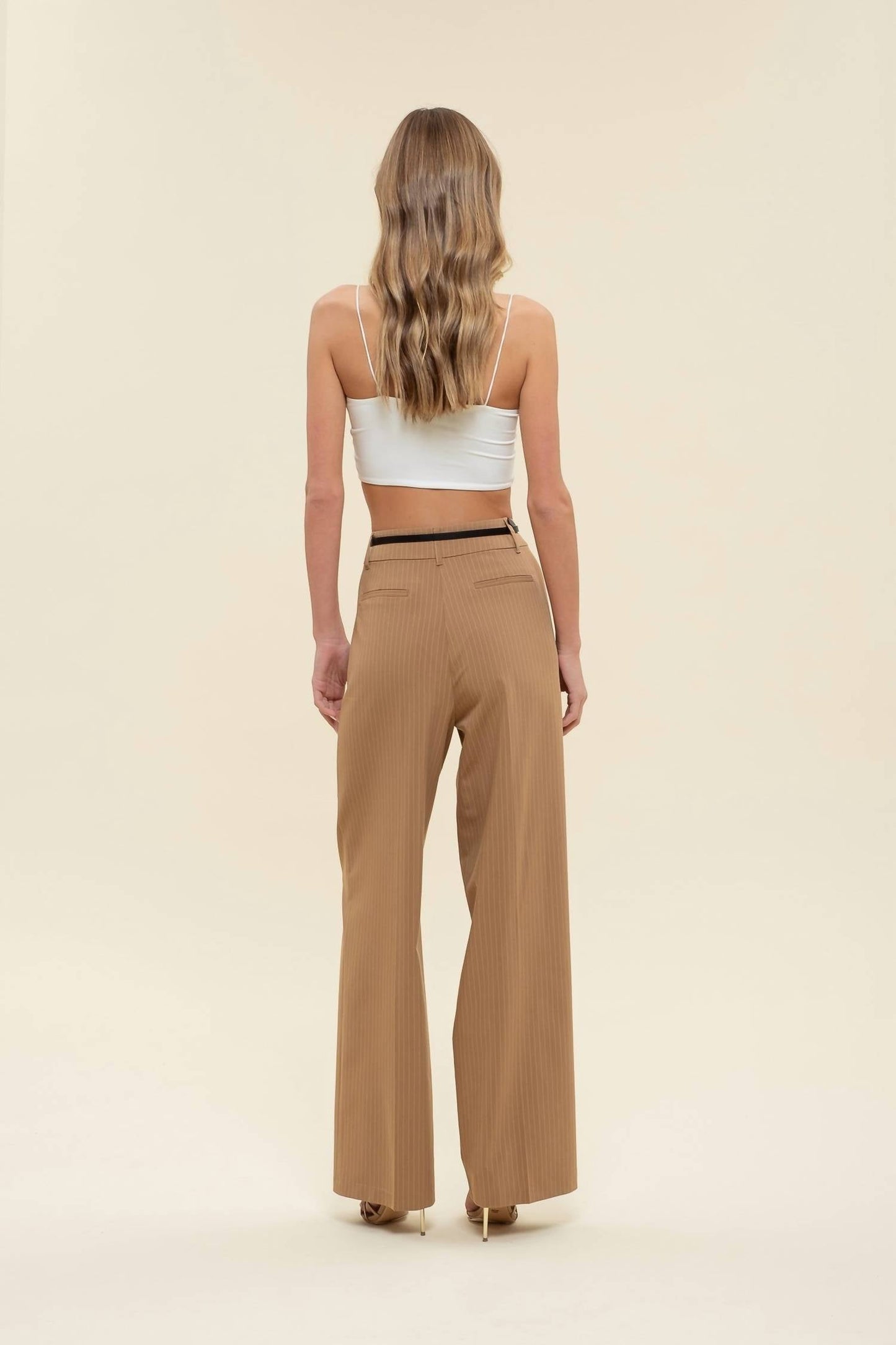 Blu Pepper - Pinstripe Trouser Pants