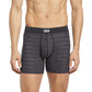 Cueca Boxer Saxx Hot Masculina Shot Stripe Performance Preta Tamanho X-G