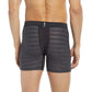 Cueca Boxer Saxx Hot Masculina Shot Stripe Performance Preta Tamanho X-G
