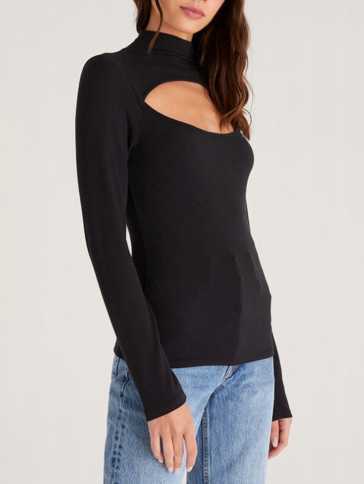 Z Supply - Pandora Rib Cut Out Top