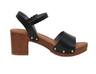 Cushionaire - Sandália Sloan Faux Wood Feminina