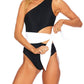 Beach Riot - Carlie One Piece Asymmetrical Swimsuit