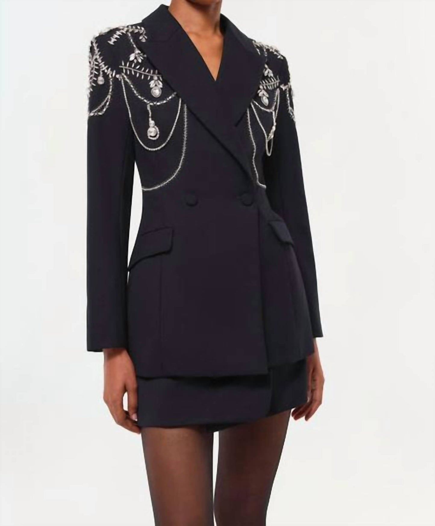 Blazer trespassado Simkhai - Getty