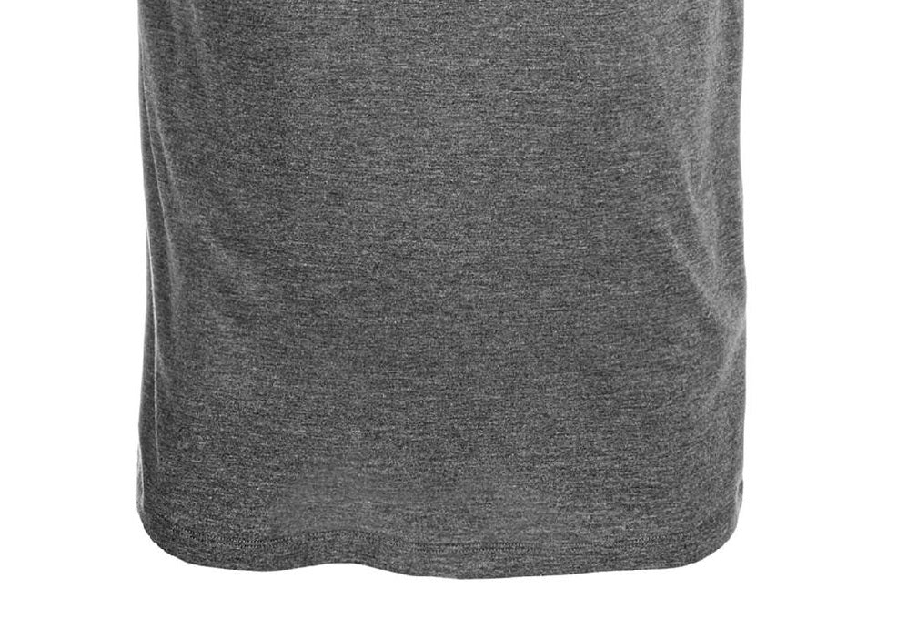 Camiseta masculina Attack Life By Greg Norman com gola redonda e logotipo, tamanho P, cinza