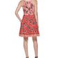 Vestido Vince Camuto Feminino Estampa Mista Rosa Tamanho 14