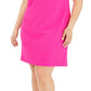 Vestido feminino Jessica Howard com apliques, rosa, tamanho 14W