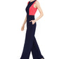 Macacão feminino Vince Camuto Colorblocked vermelho tamanho 8