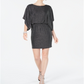 Vestido Blusão Metálico Feminino Jessica Howard Cinza Tamanho 6