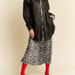 Trendsi - Davi & Dani Leopard Animal Print Long Length Skirt