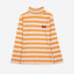 Bobo Choses - Girl's Stripes Turtle Neck T-shirt