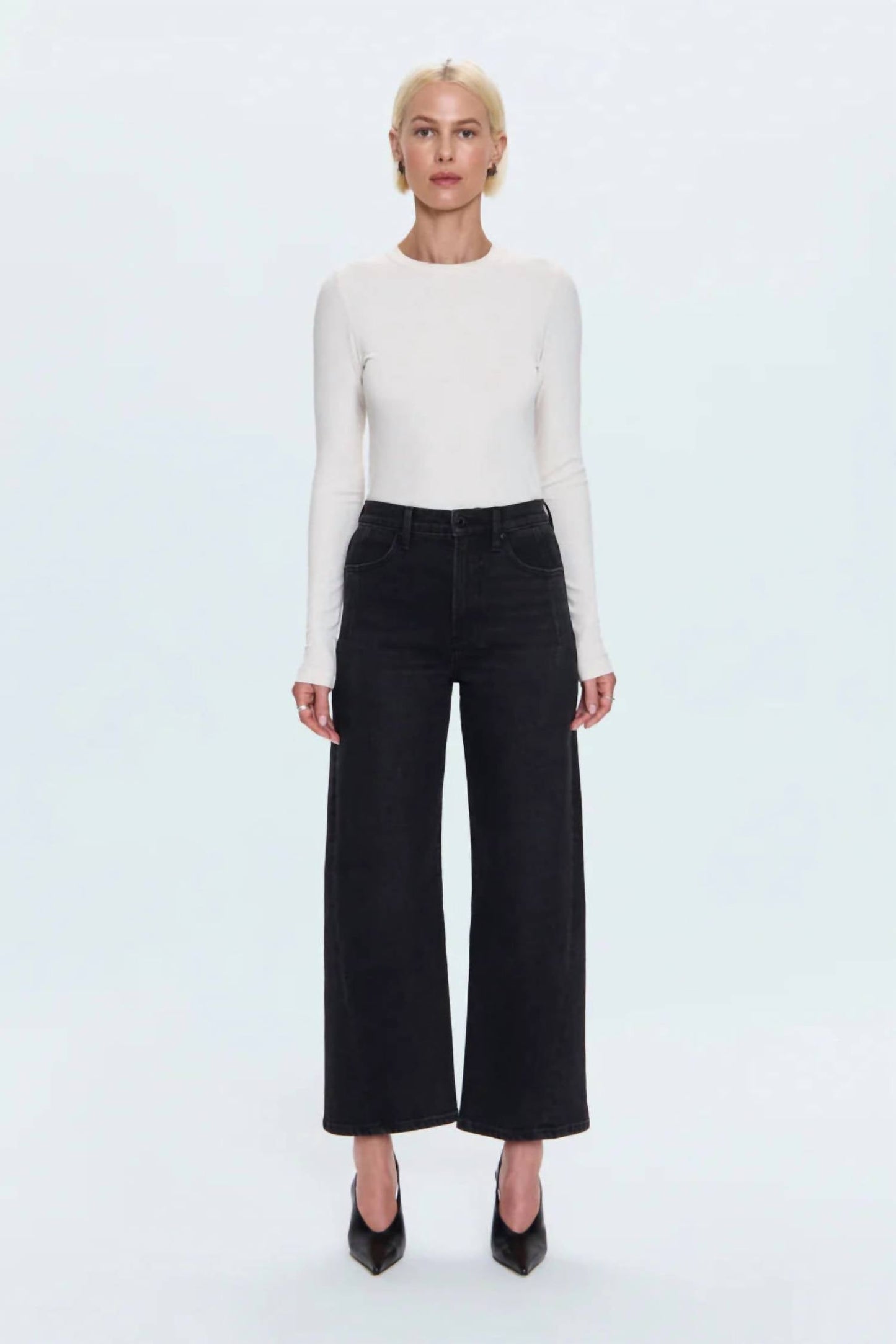 Pistola - Kyra High Rise Bowed Ankle Pants