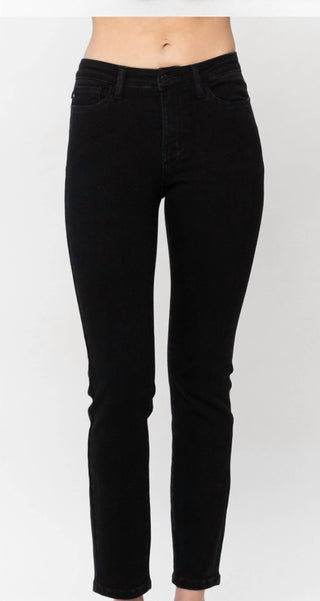 Judy Blue - Noir Mid Rise Skinny