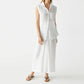 Michael Stars - Monique Gauze Button-down Tank