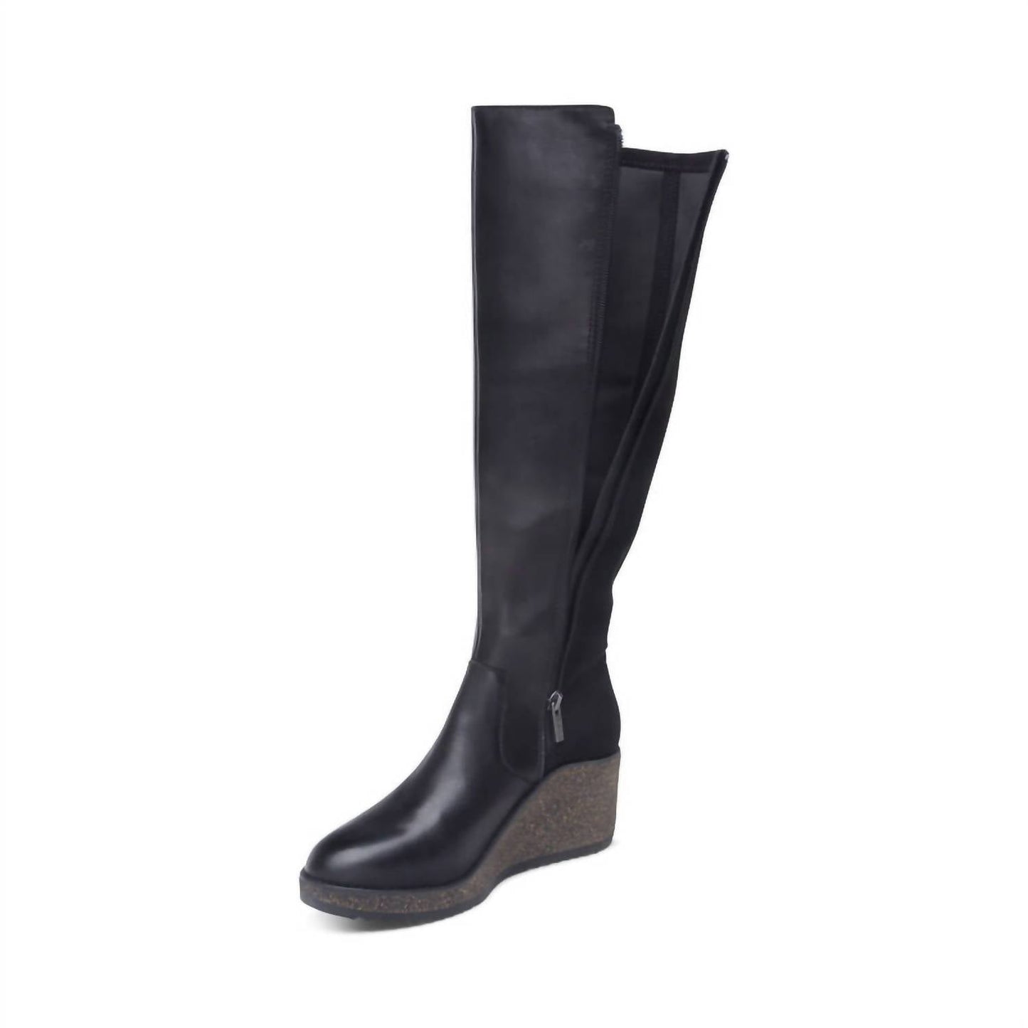 Aetrex - Women's Rose Knee High Cork Wedge Boot