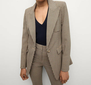 Veronica Beard - Jaqueta Livvy Houndstooth Dickey