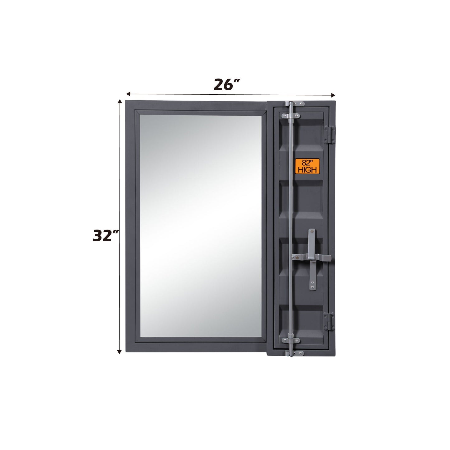 Cargo Vanity Mirror, Clear Reflection