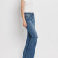 Vervet By Flying Monkey - High Rise Slant Hem Flare Jeans