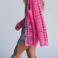Pol - Crochet Button Down Sweater