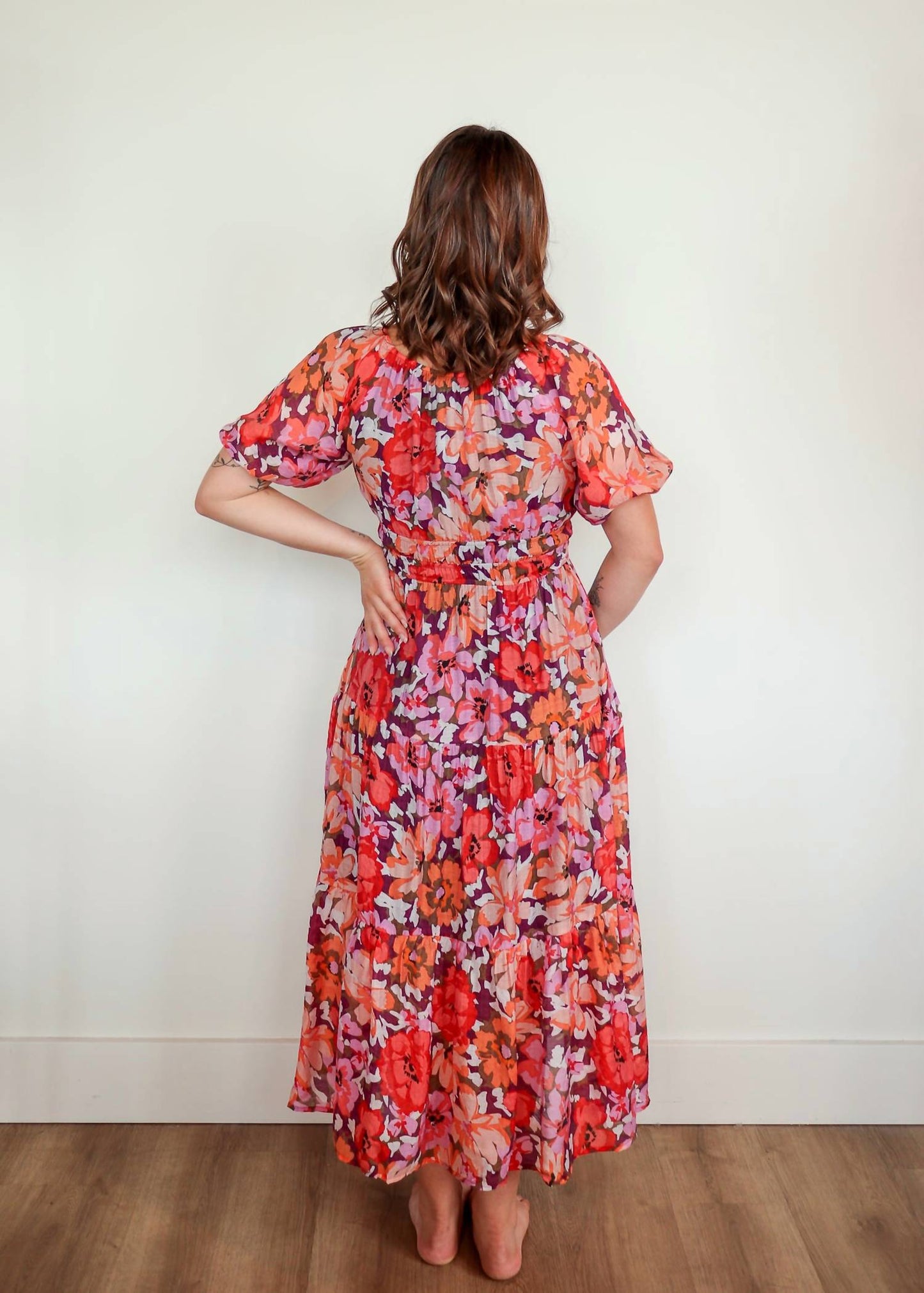 Minkpink - Zanita Tiered Midi Dress